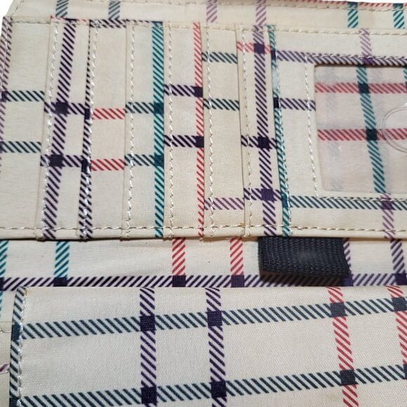 Vintage Liz Claiborne Wallet Clutch Checkbook ID Coin Cards Billfold - Picture 15 of 16